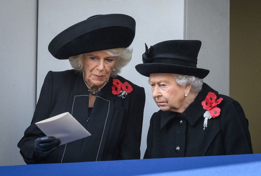 Queen Eizabeth II and Camilla Parker Bowles