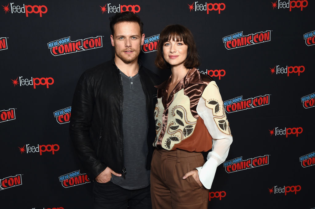 Sam Heughan and Caitriona Balfe | Michael Kovac/Getty Images for Starz Entertainment LLC