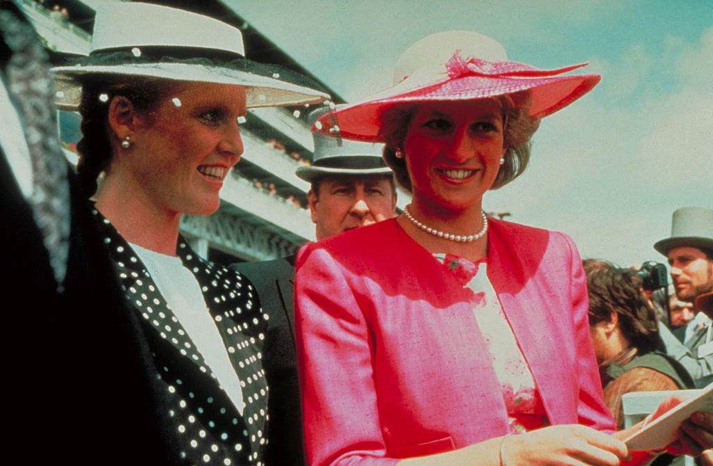 Sarah Ferguson and Princess Diana.