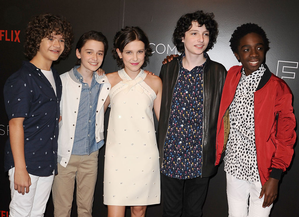 Cast of "Stranger Things"
