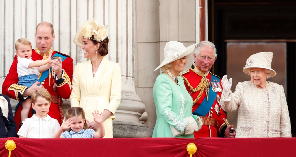 The royal family at Trooping The Colour 2019