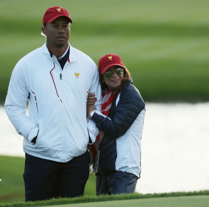 Tiger Woods and Erica Herman