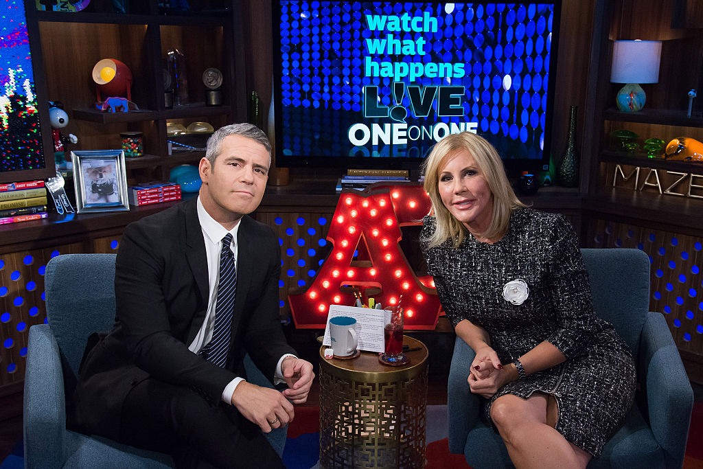 Andy Cohen and 'RHOC' star Vicki Gunvalson