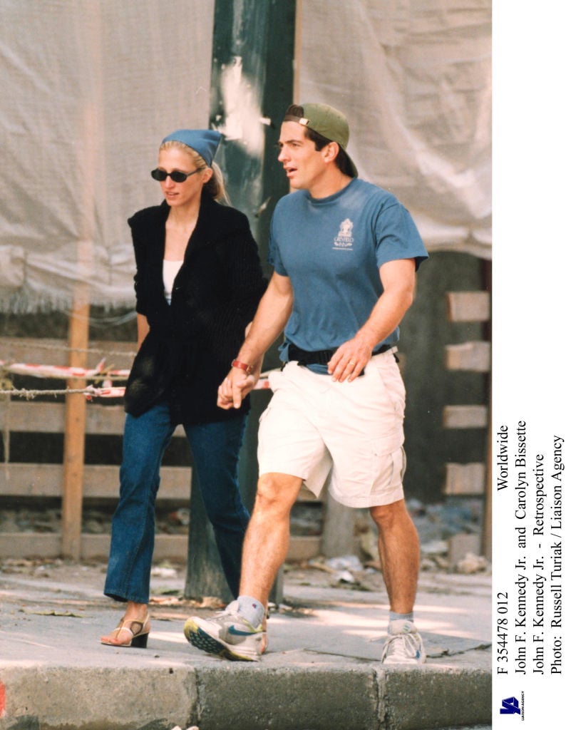 JFK Jr. and Carolyn Bessette Kennedy