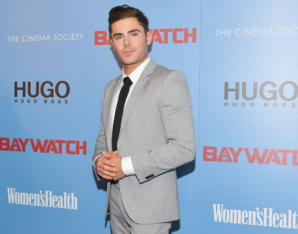 Zac Efron at 'Baywatch' Screening