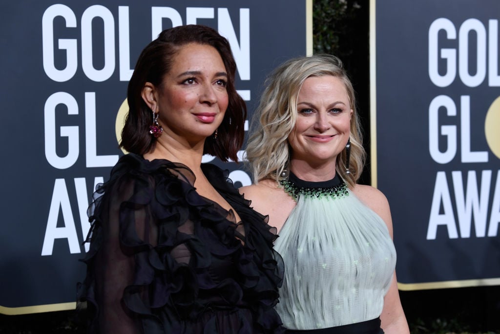 Amy Poehler (R) and Maya Rudolph (L)