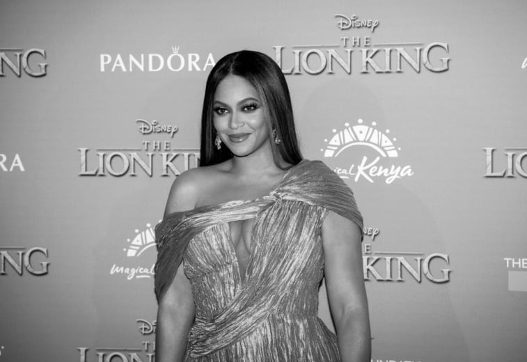 Beyonce at 'The Lion King' premiere