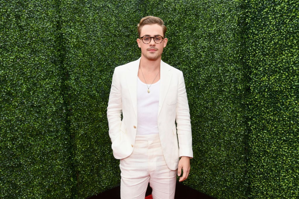 Actor Dacre Montgomery attends the 2018 MTV Movie And TV Awards at Barker Hangar on June 16, 2018, in Santa Monica, California.