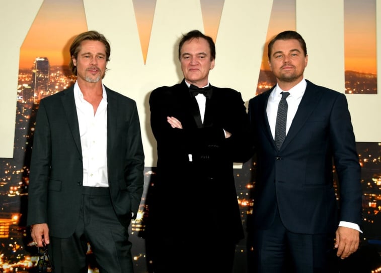 Brad Pitt, Quentin Tarantino, Leonardo DiCaprio