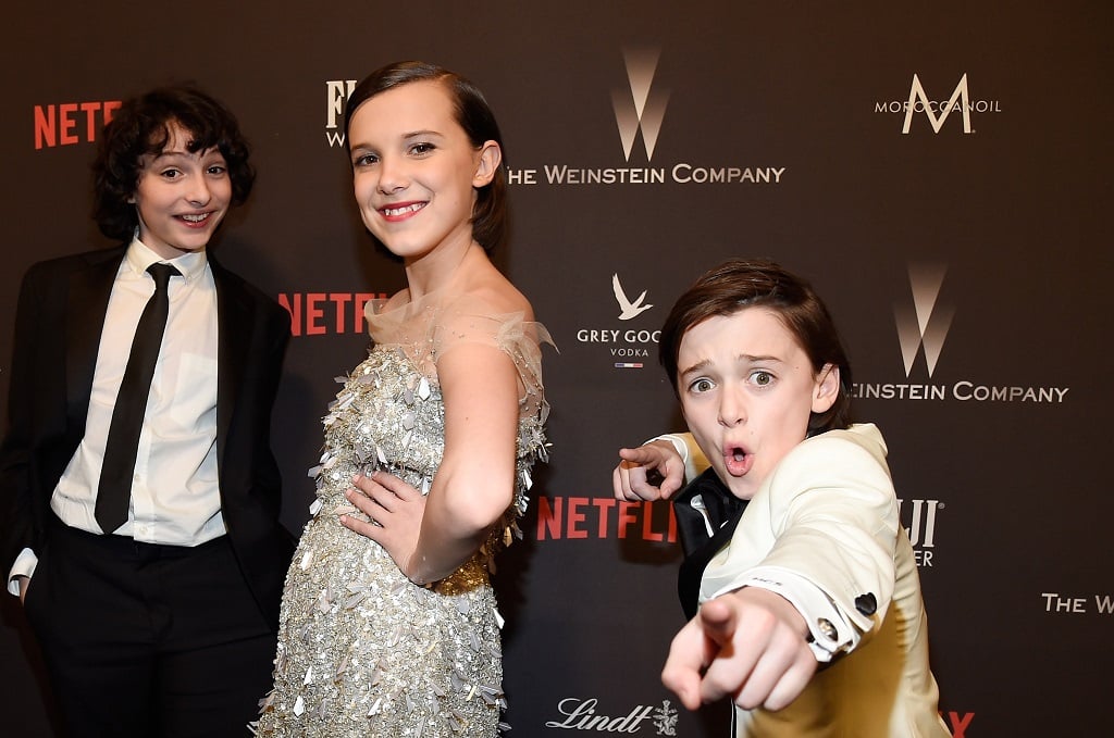 Are Stranger Things Stars Noah Schnapp Millie Bobby Brown And