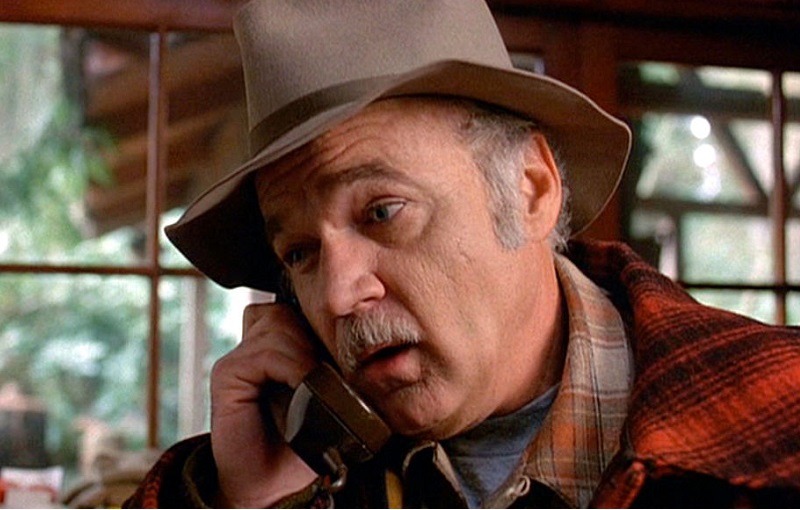 Jack Nance on the phone as Pete Martell in Twin Peaks