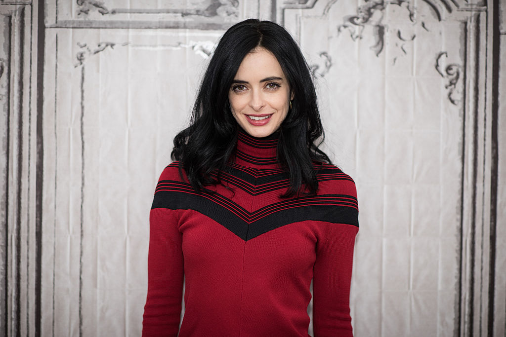 Krysten Ritter plays Jessica Jones