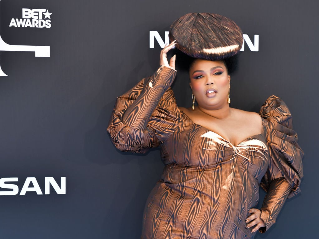 Lizzo attends the 2019 BET Awards on June 23, 2019, in Los Angeles, California.