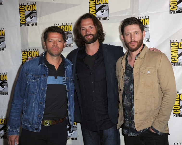 Misha Collins, Jensen Ackles, Jared Padalecki of 'Supernatural'