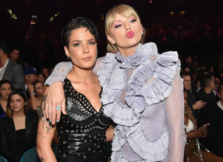 Taylor Swift and Halsey.
