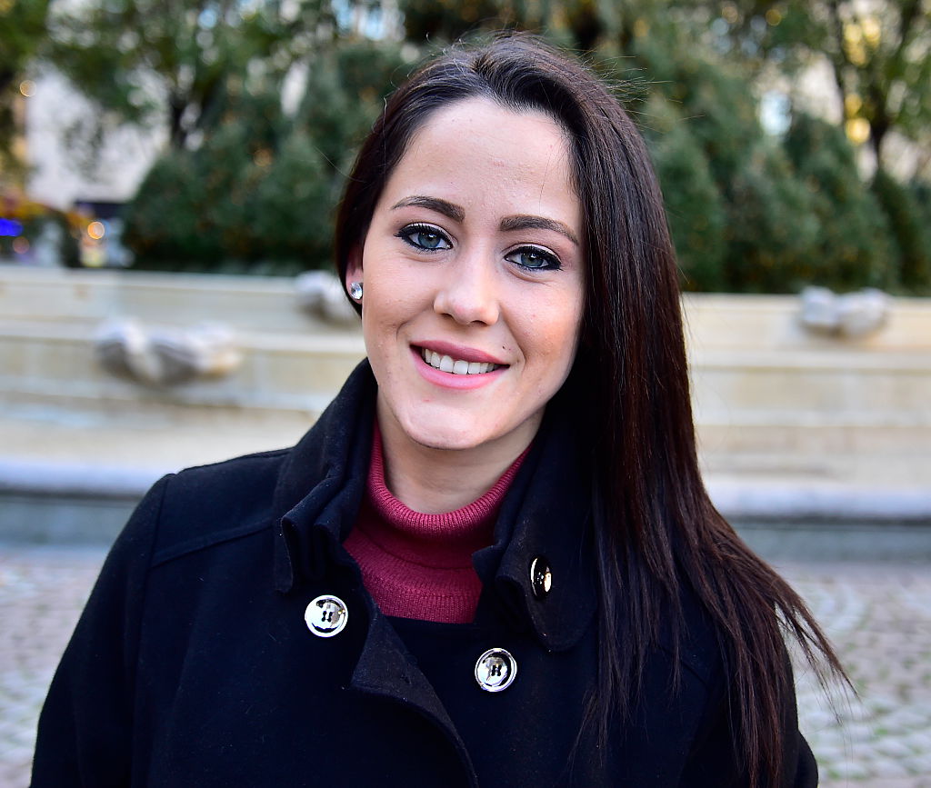 Jenelle Evans is seen on November 22, 2015, in New York City.