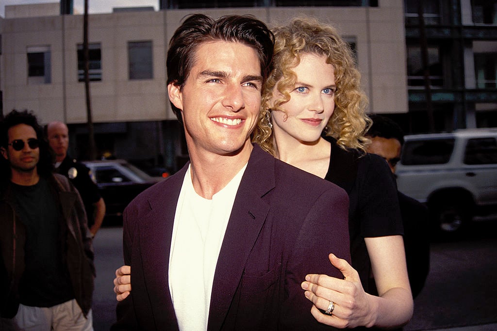 Tom Cruise and Nicole Kidman in 1992