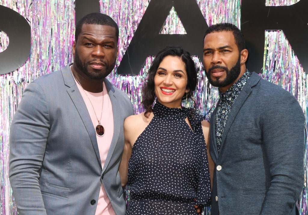 50 Cent, Lela Loren, and Omari Hardwick