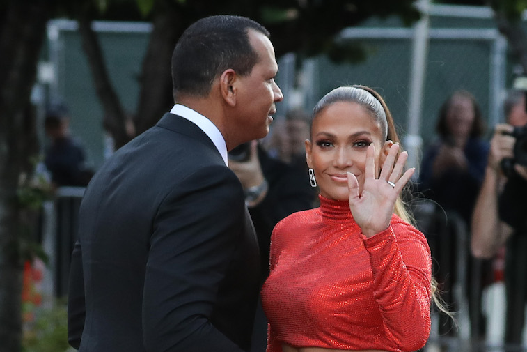 Jennifer Lopez and Alex Rodriguez