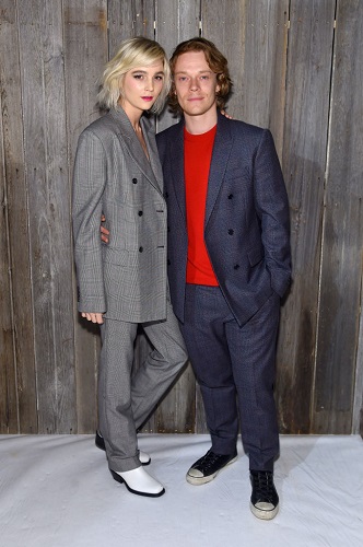 Allie Teilz and Alfie Allen