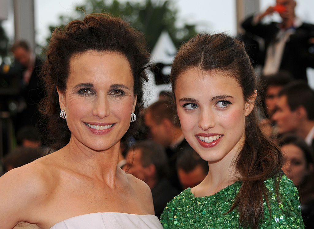 Andi MacDowell and Margaret Qualley