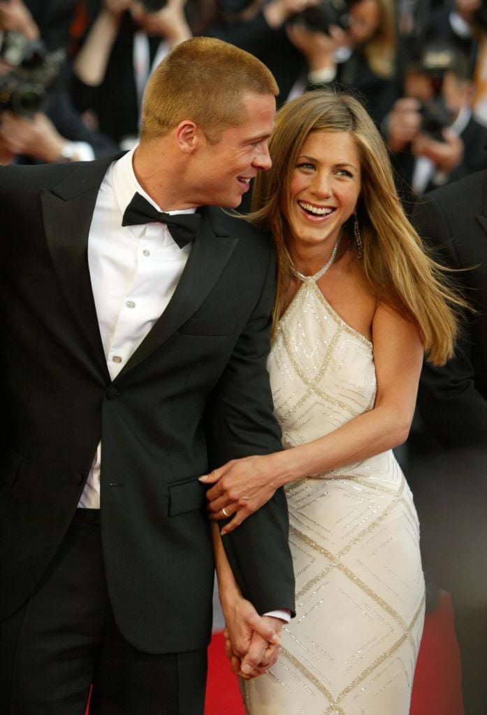 Jennifer Aniston and Brad Pitt