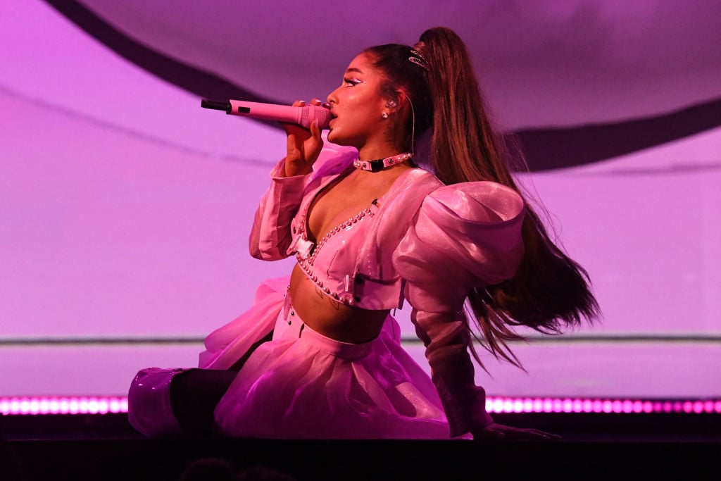 Ariana Grande on tour