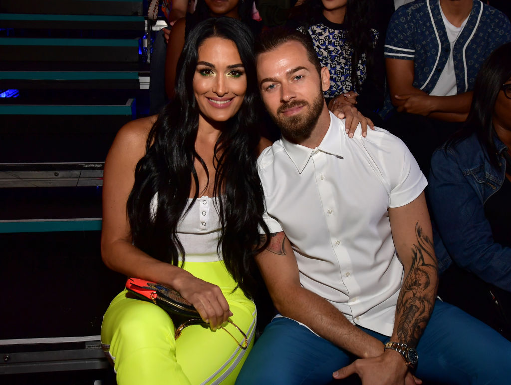 Nikki Bella and Artem Chigvintsev