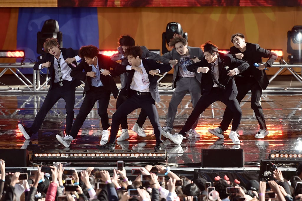 Jin, J-Hope, Jimin, Suga, Jungkook and RM of BTS