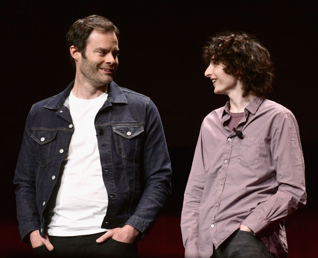 Bill Hader and Finn Wolfhard