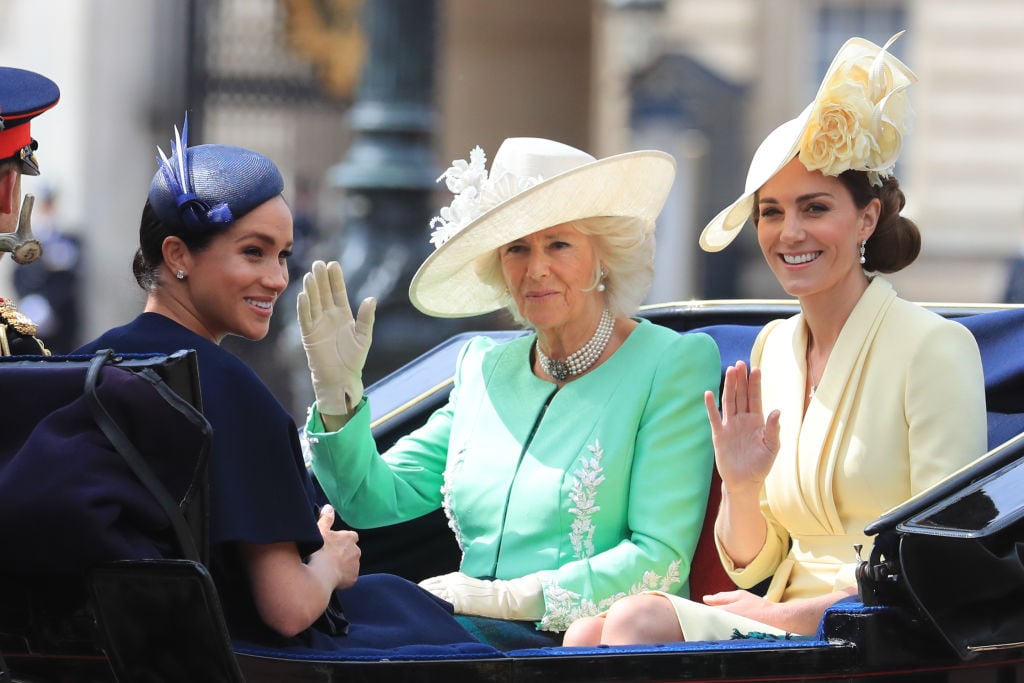 Kate Middleton, Meghan Markle, and Camilla Parker Bowles