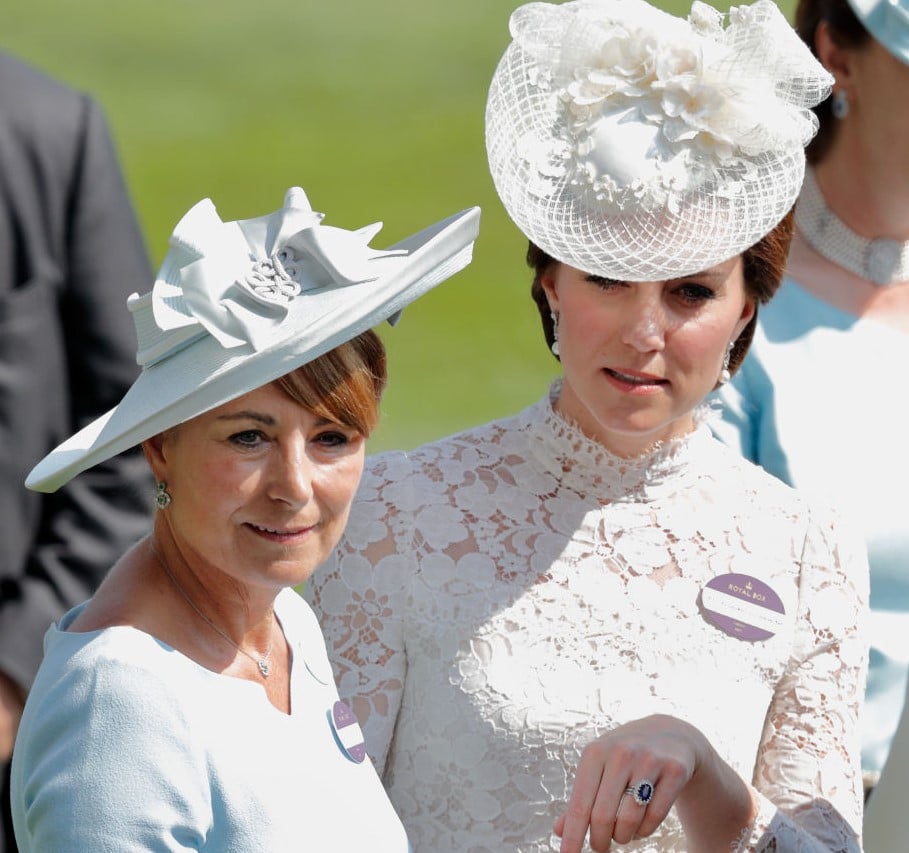Carole Middleton and Kate Middleton
