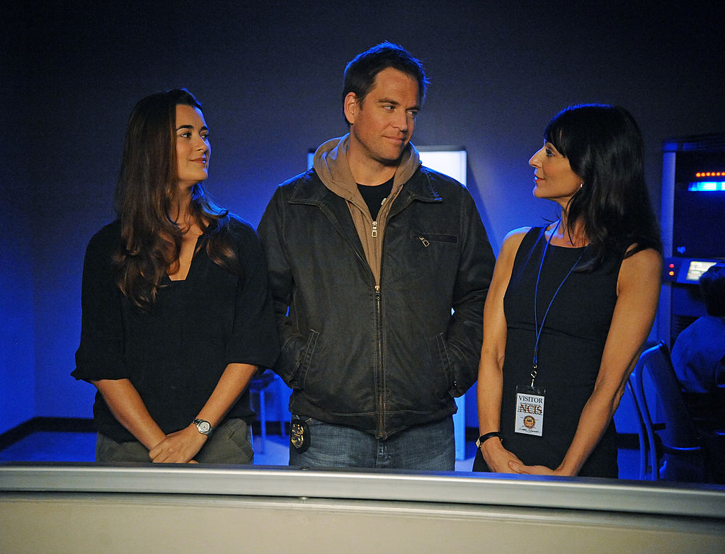 Cote de Pablo, Michael Weatherly, and Perrey Reeves | Ron P. Jaffee/CBS via Getty Images