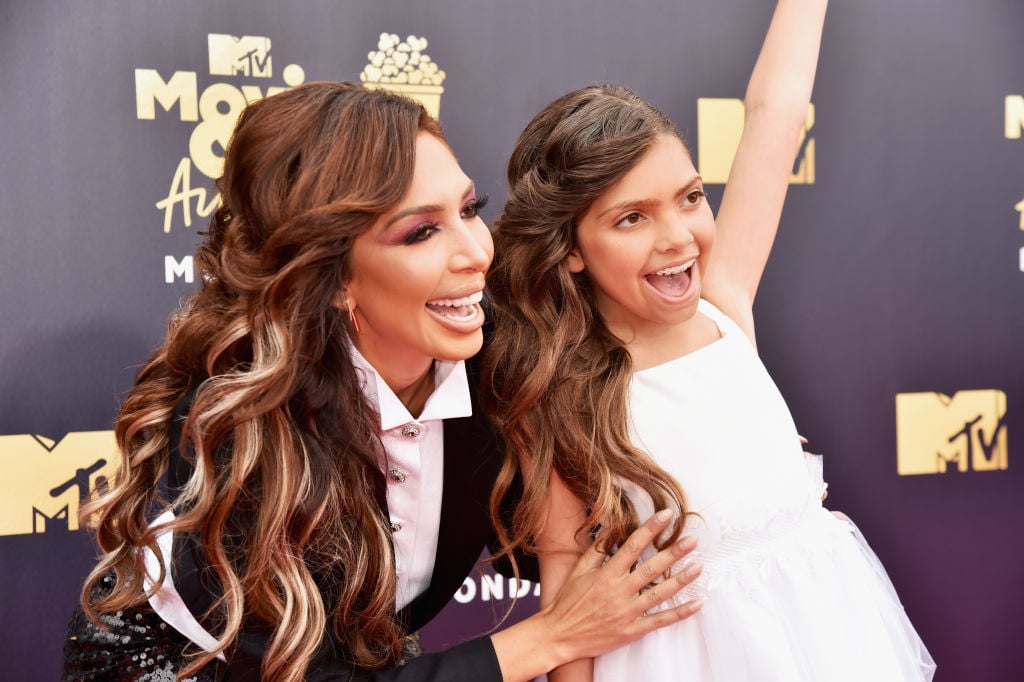 Farrah Abraham and Sophia Abraham at MTV Awards | Jeff Kravitz/FilmMagic