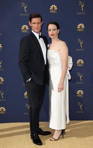 Matt Smith and Claire Foy