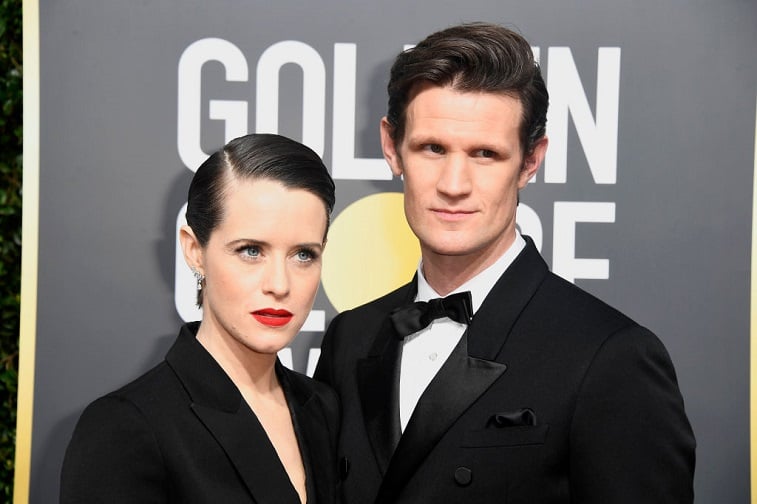 Claire Foy and Matt Smith