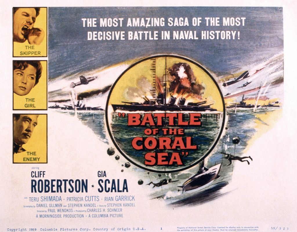 Cliff Robertson, Gia Scala, and Teru Shimada