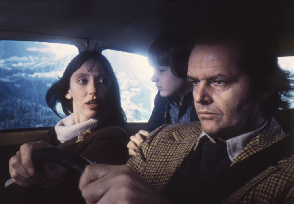 Jack Nicholson, Danny Lloyd and Shelley Duvall