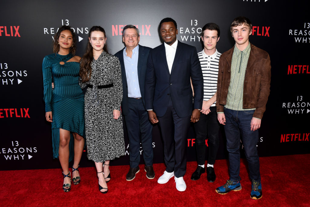 Alisha Boe, Katherine Langford, Derek Luke, Dylan Minnette and Miles Heizer
