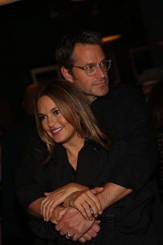 Mariska Hargitay and Peter Hermann