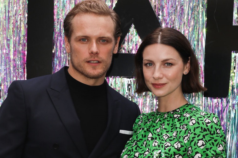 Sam Heughan and Caitriona Balfe