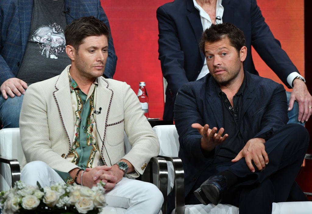 Jensen Ackles and Misha Collins