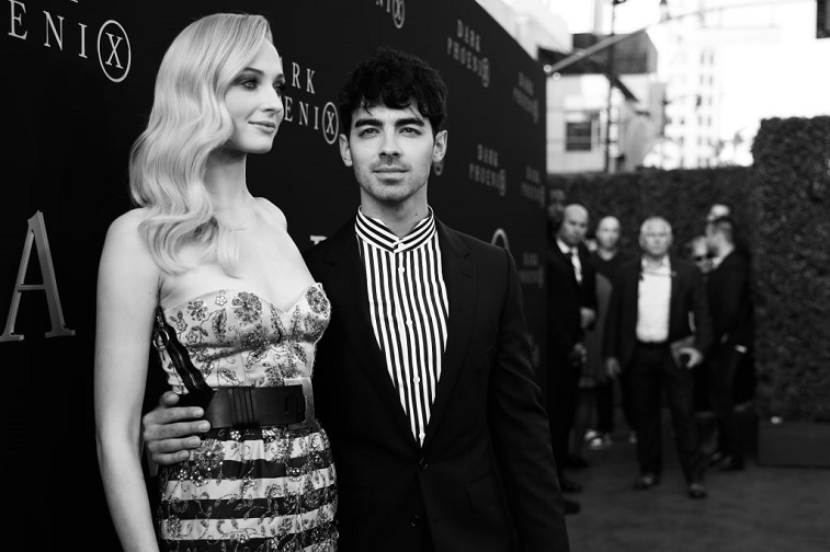 Sophie Turner and Joe Jonas attend the premiere of 'Dark Phoenix'