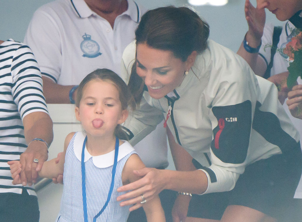Princess Charlotte and Kate Middleton