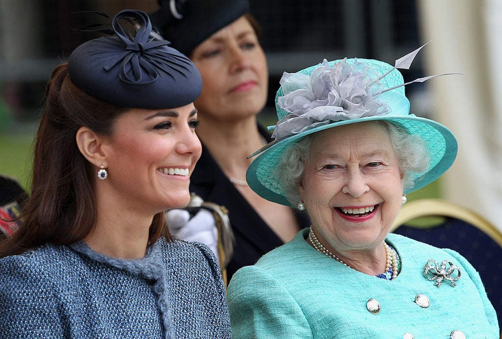 Kate Middleton and Queen Elizabeth