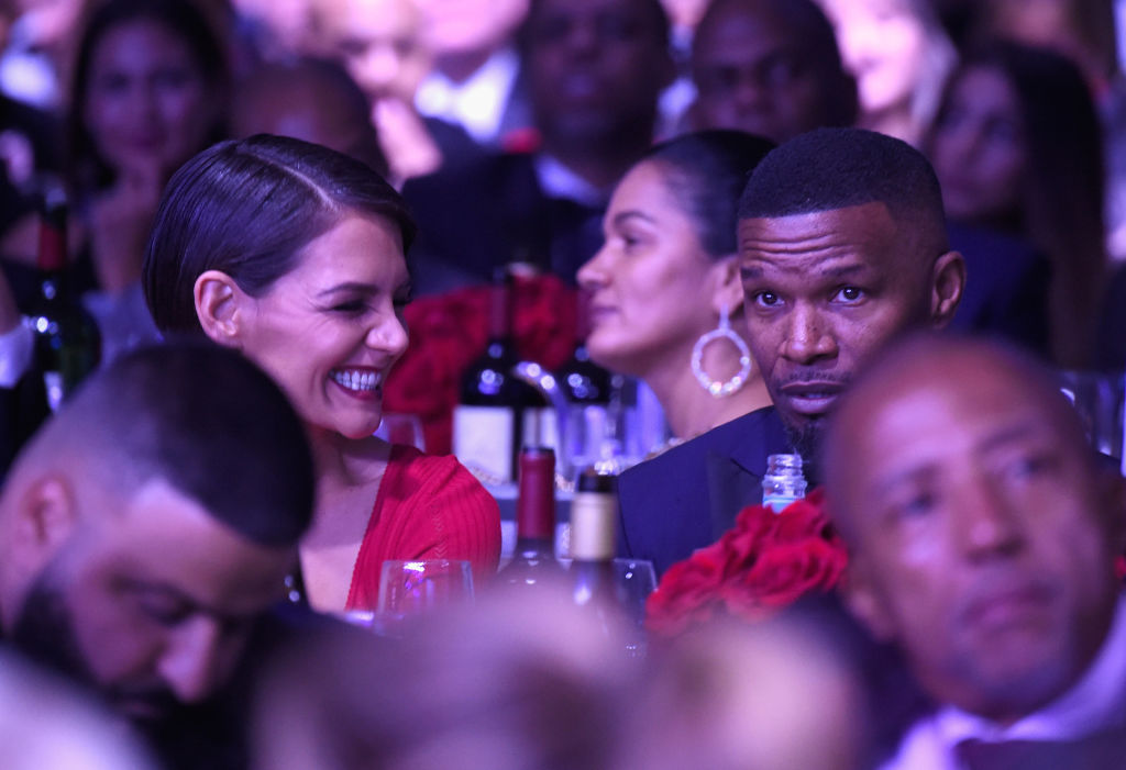 Katie Holmes and Jamie Foxx