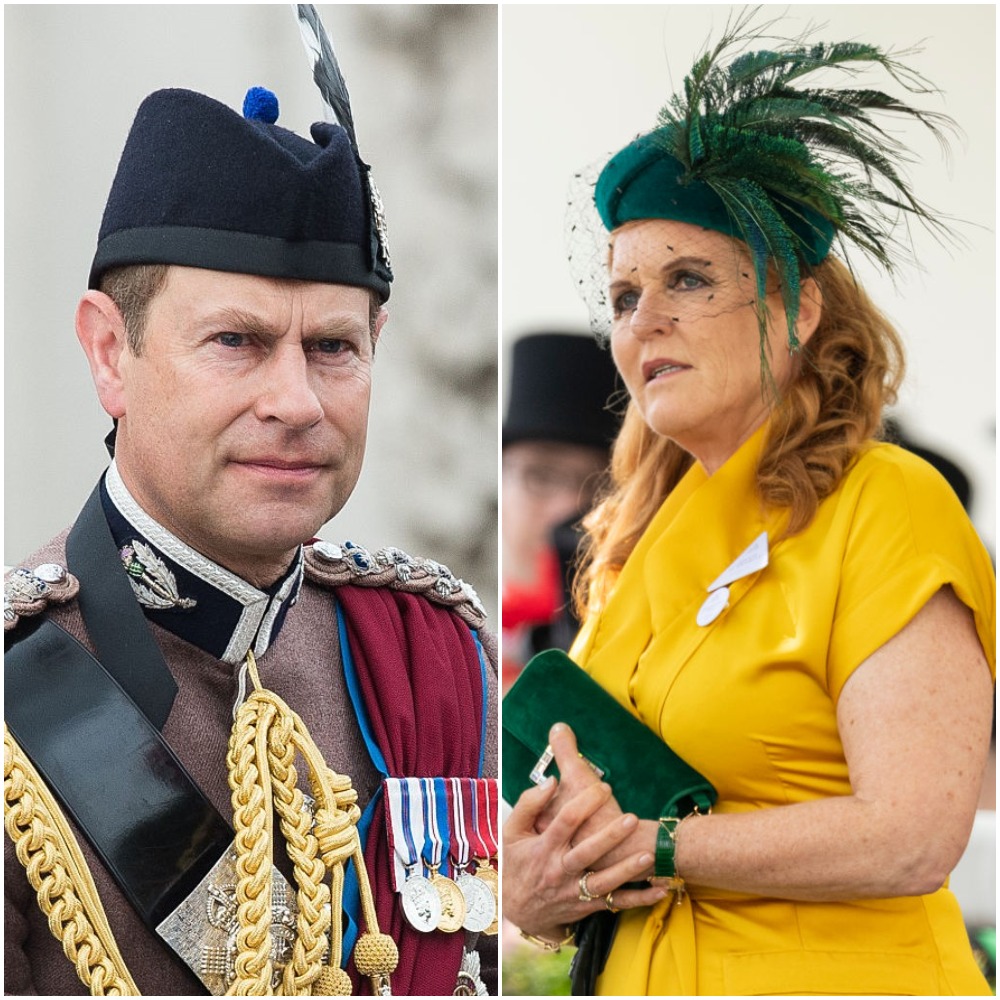 (L): Prince Edward, (R): Sarah Ferguson