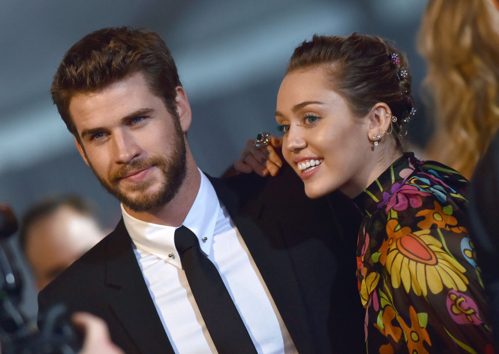 Liam Hemsworth and Miley Cyrus
