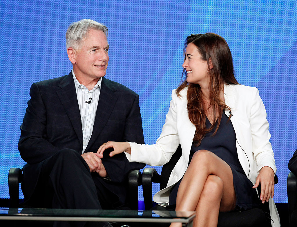 Mark Harmon and Cote de Pablo | Monty Brinton/CBS via Getty Images