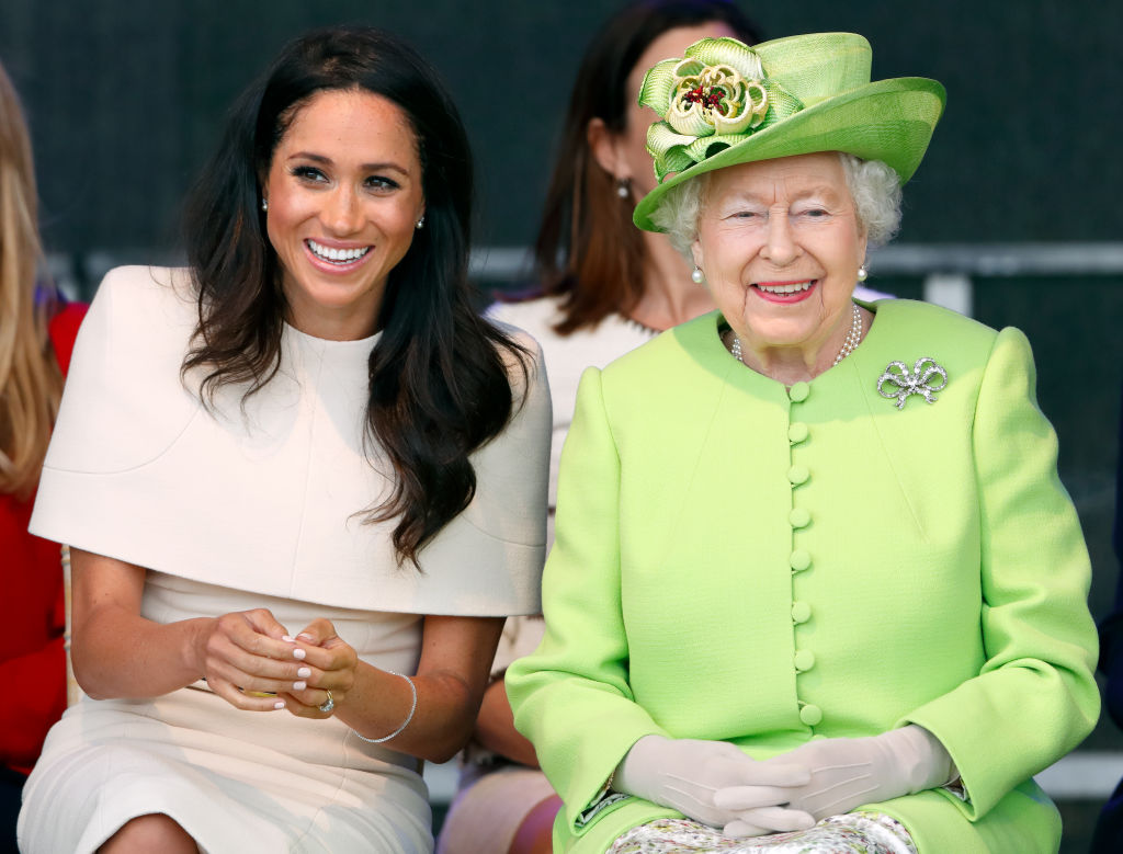Meghan Markle and Queen Elizabeth II
